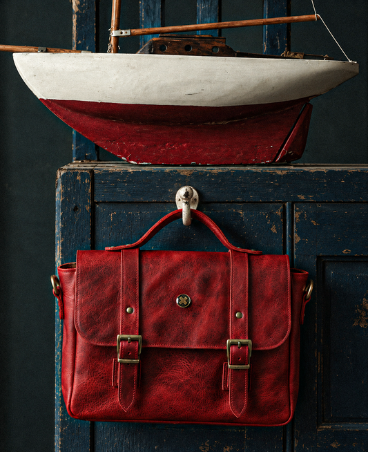 Deri Passenger Bag 13"