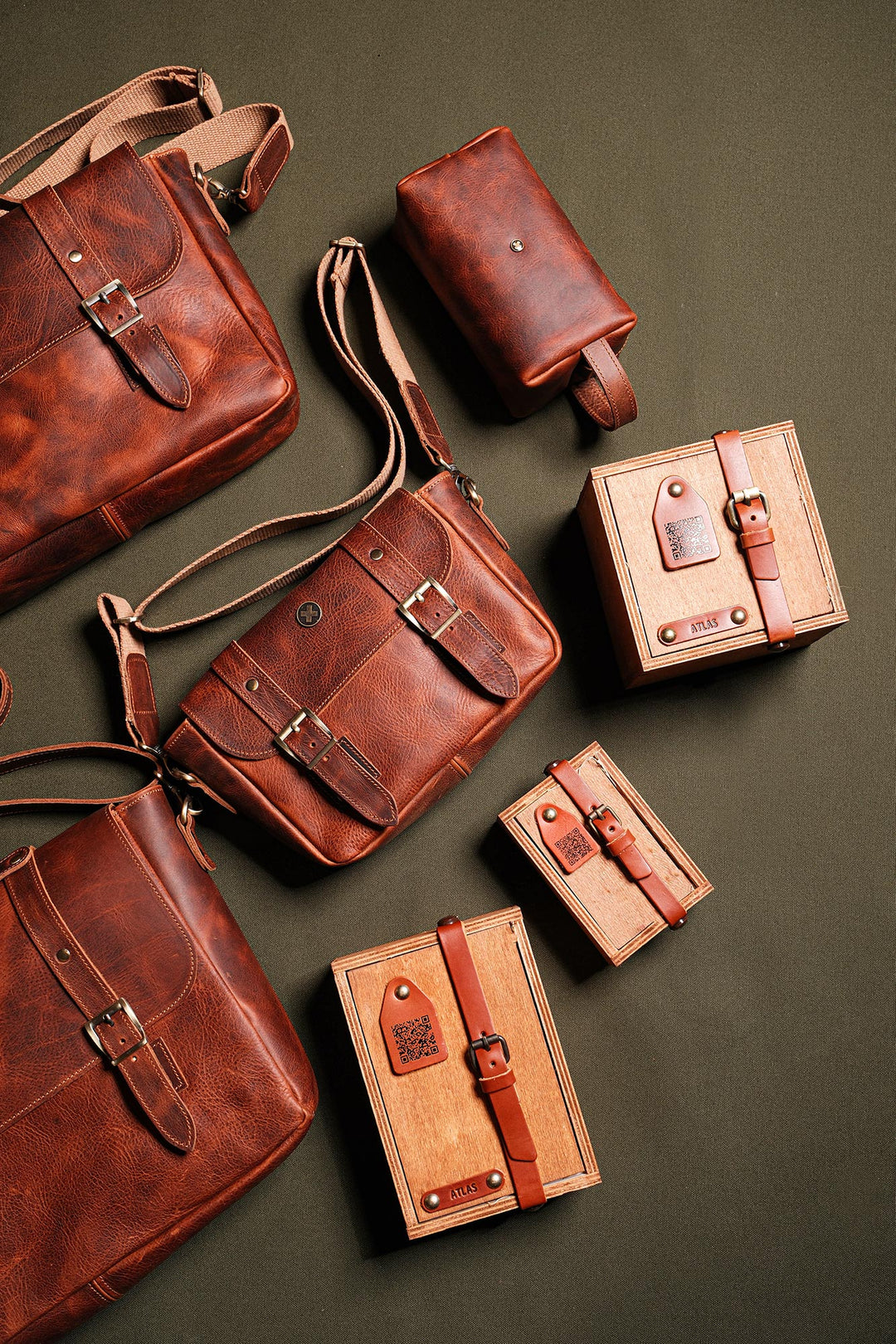 Deri Mini Passenger Bag