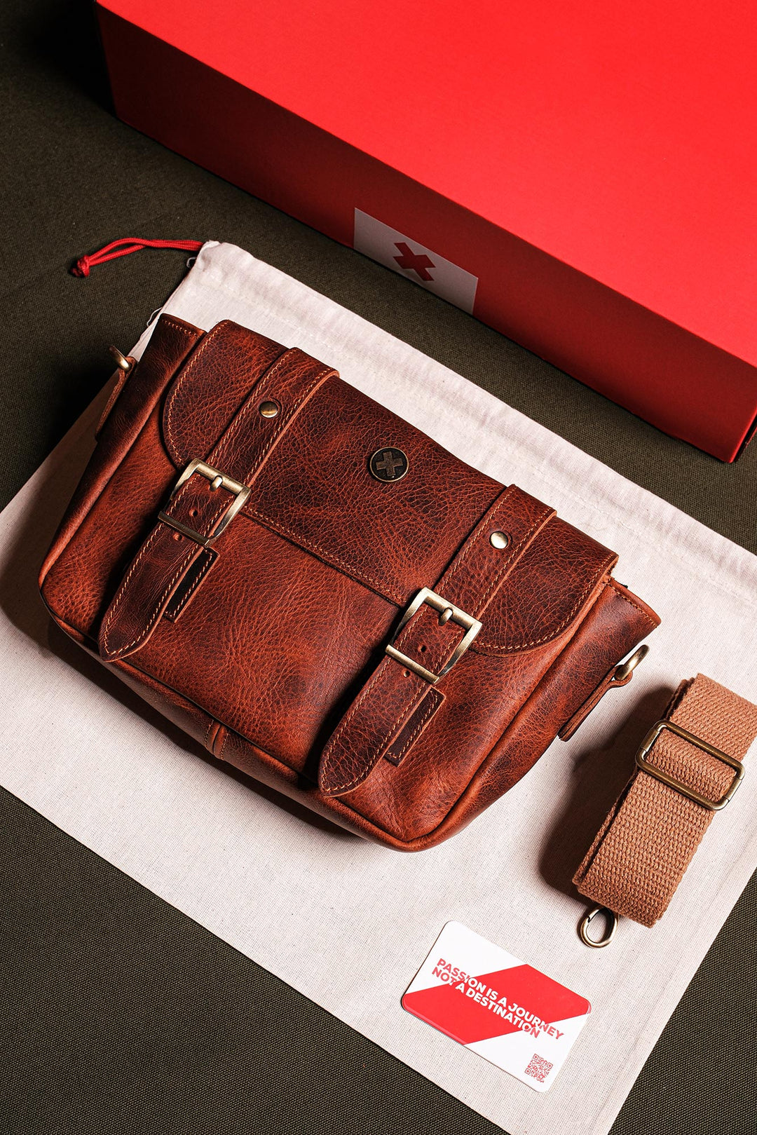 Deri Mini Passenger Bag