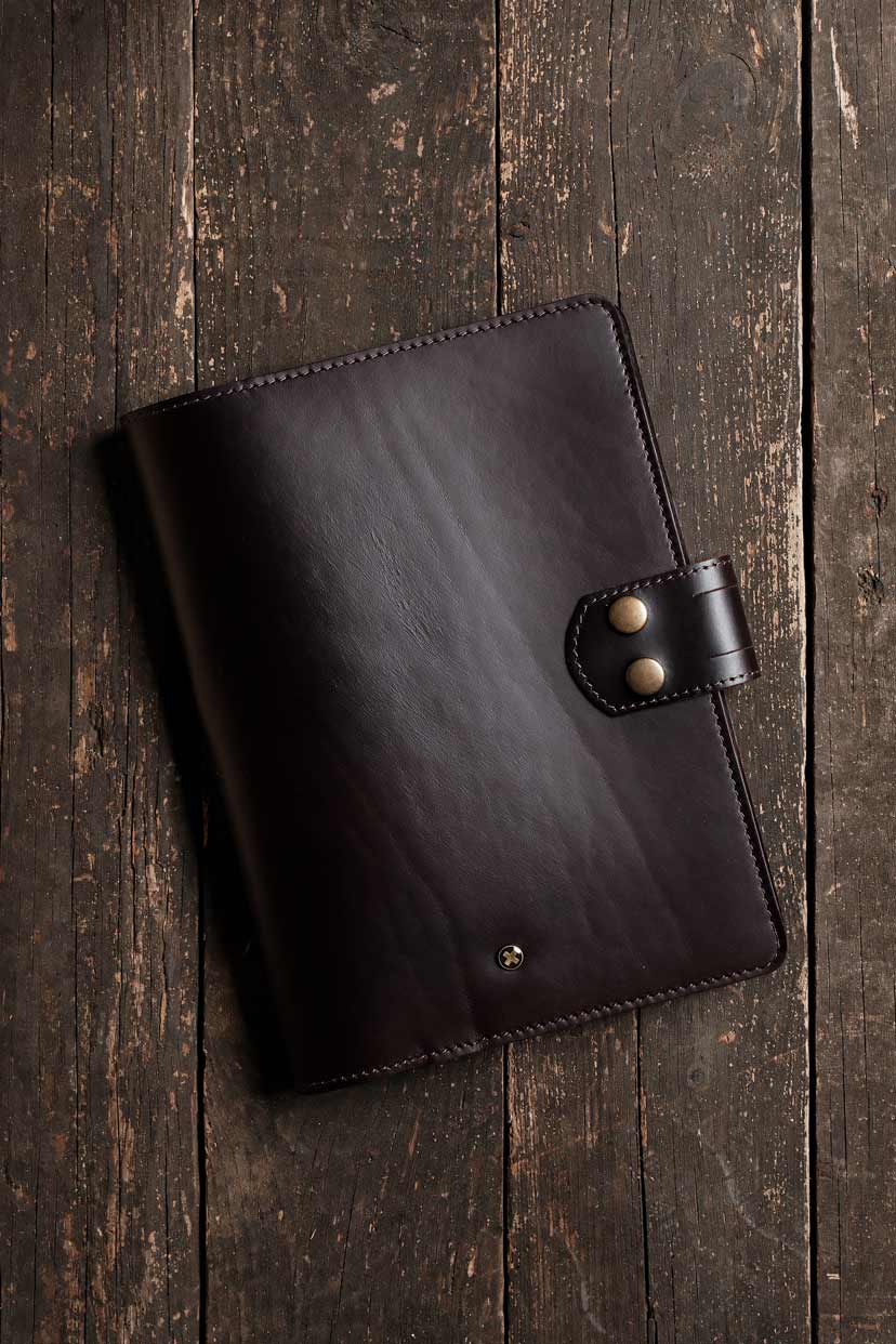A5 Dikişli Deri Organizer Defter