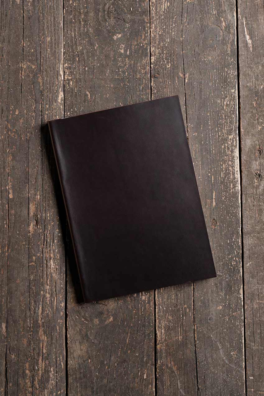 Deri Kaplı Defter