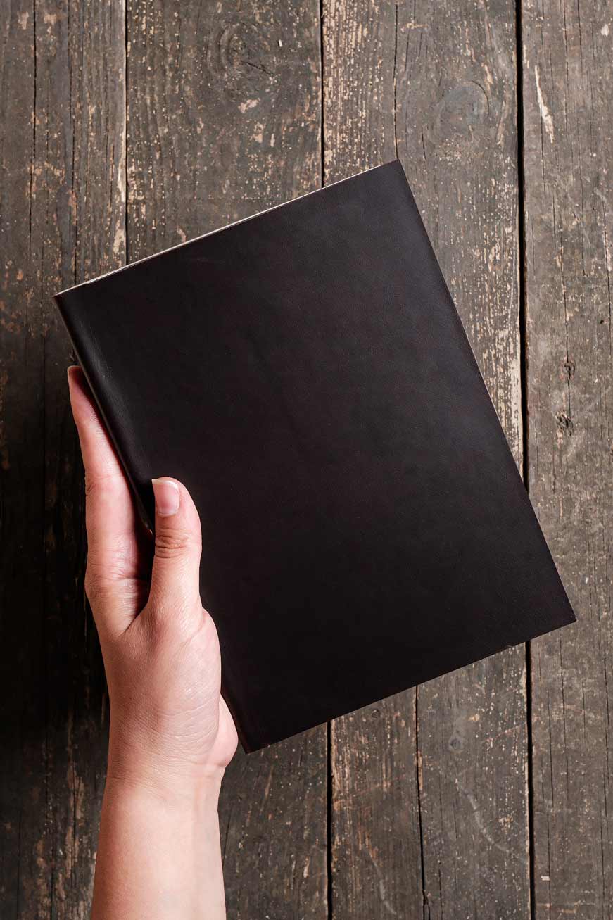 Deri Kaplı Defter
