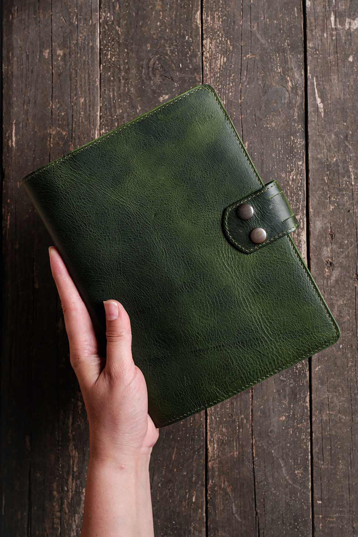 A5 Dikişli Deri Organizer Defter