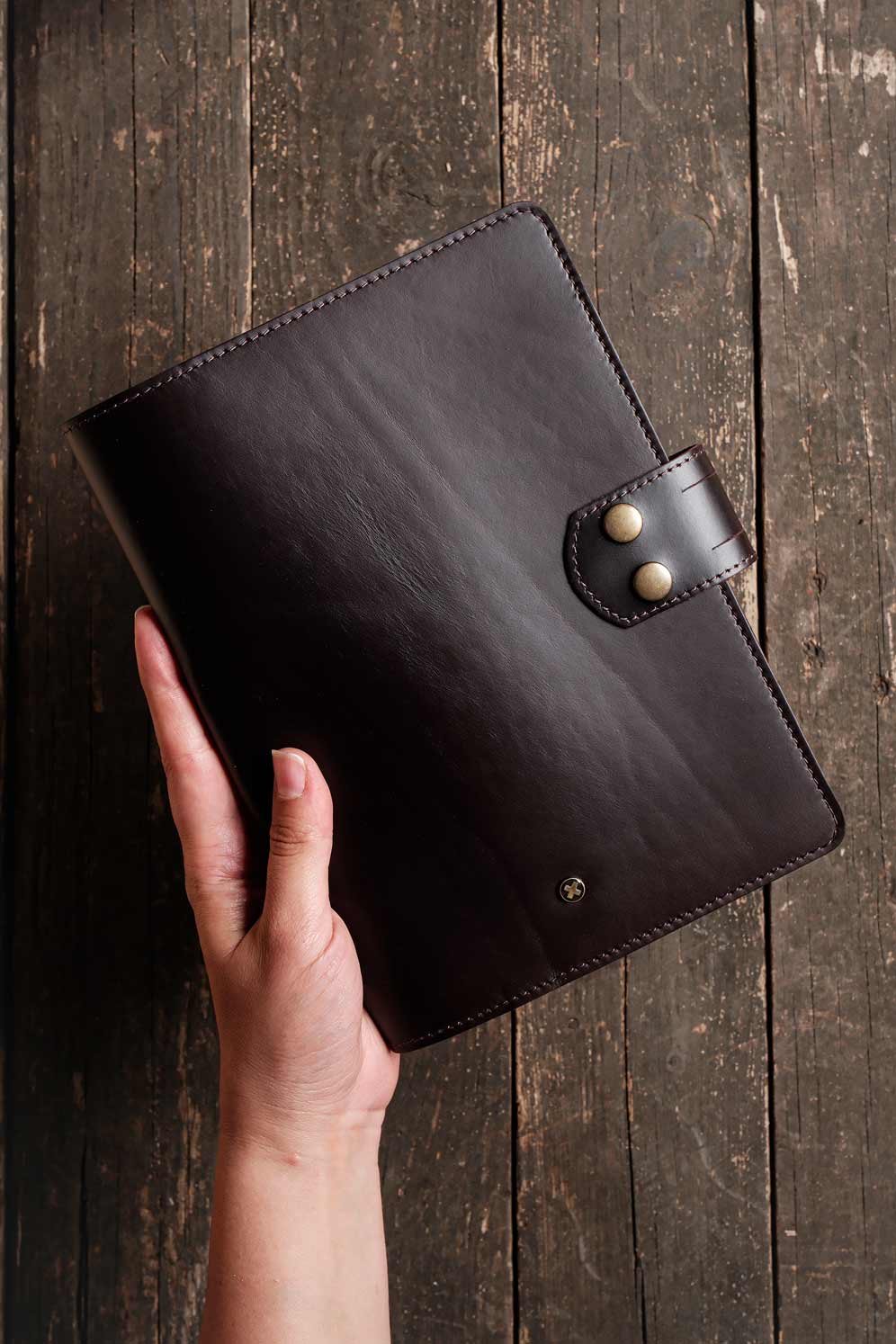 A5 Dikişli Deri Organizer Defter