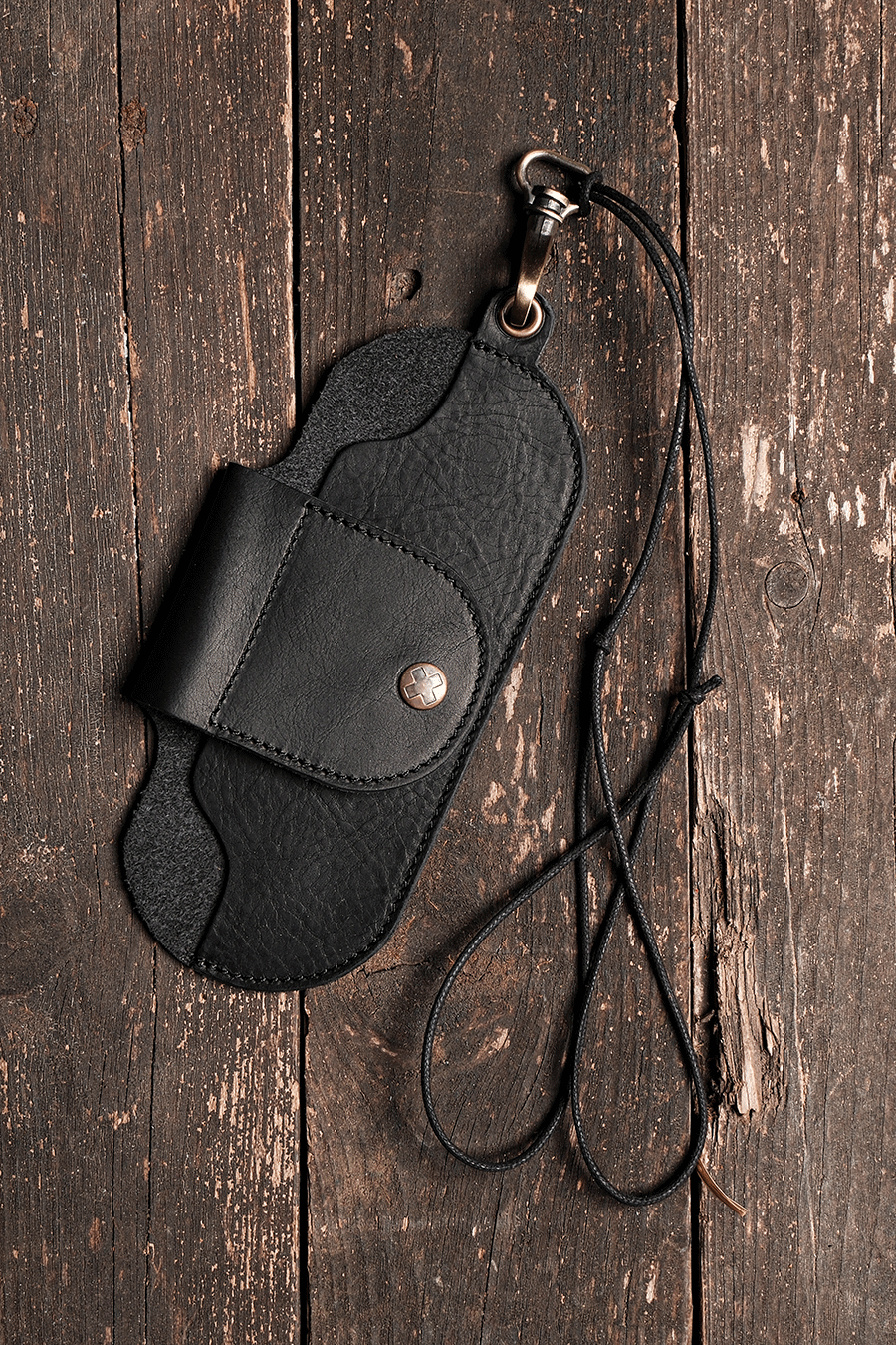 Deri Gözlük Kılıfı ( Boyun Askılı )