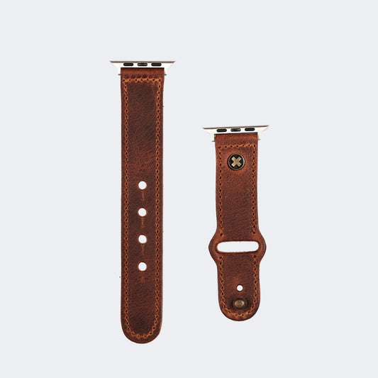Apple Watch Deri Kordon Taba
