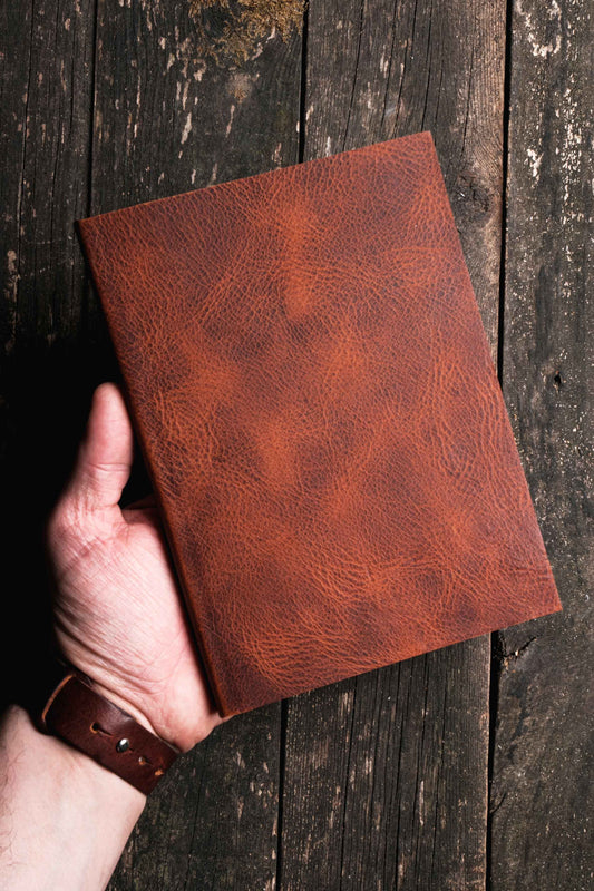 Deri Kaplı Defter