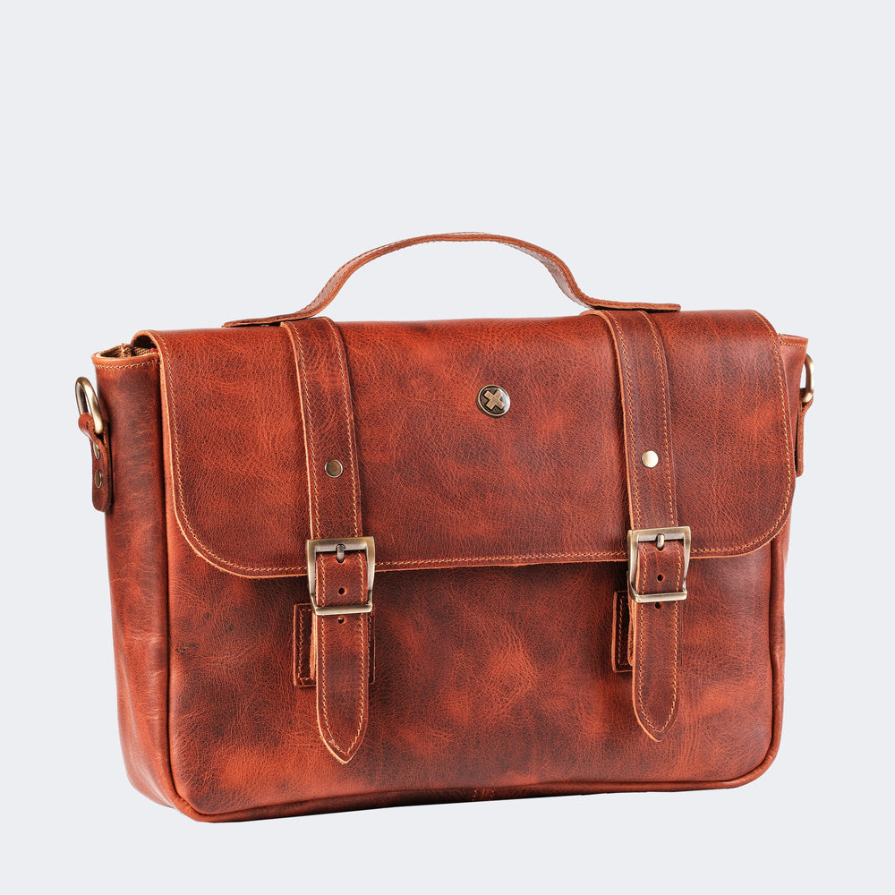 Deri Passenger Bag 13"