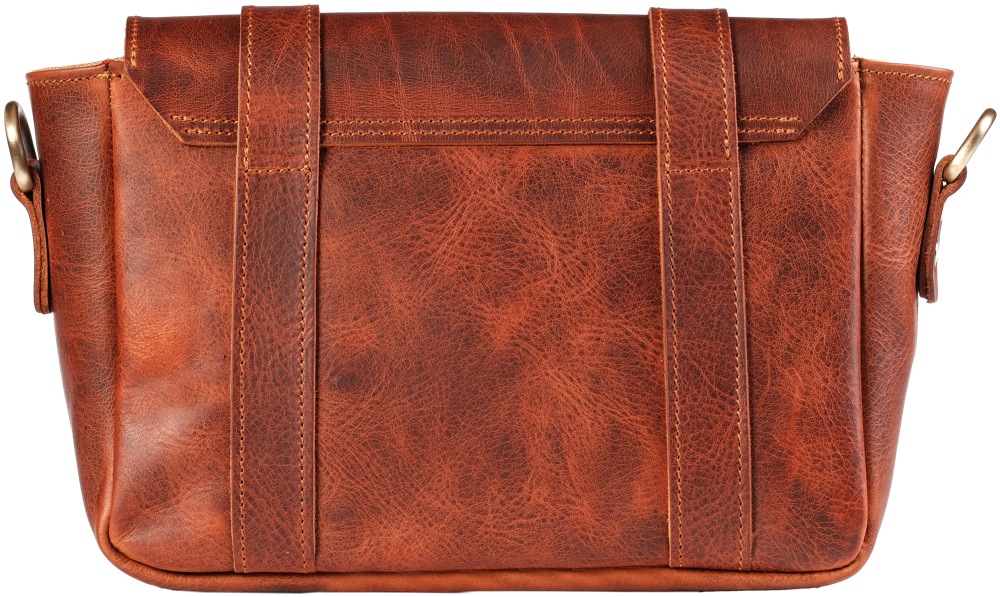 Deri Mini Passenger Bag — Arka